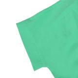 Short Sleeve Loose Solid Color Shirt Dress AIL-346