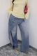Fashion Irregular Patchwork Straight Jeans GYLN-0010