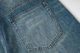 Plus Size Rivet-Detail Straight-Leg Jeans GYLN-4689