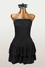 Solid Color Tube Top Cake Dress GXIY-K25L1770