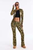 VIP1 Letter Print Zipper Hooded Coats Pants Suit  YWXS-K26L2290