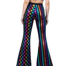 Irregular Colorful Print Pants GFMA-TE2676