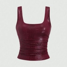 Sleeveless Solid Color Tank Top GXIY-K26L2324