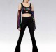  Colorful Foil-stamped Coated Vest With Sleeves GFMA-TE2676S