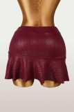 Fashion Slim Pleated Skirts YWXS-K26L2252