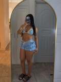 Knits Ruffles Tie Up Beach Two Piece Shorts Set CM-60408