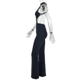 Hollow Out Backless Halterneck Jumpsuit GJYO-JP006286