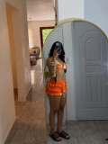 Knits Ruffles Tie Up Beach Two Piece Shorts Set CM-60408