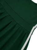 Sleeveless Solid Color Mini Dress HNIF-MC024