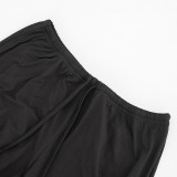 Casual Solid Color Two Piece Pants Set GSZM-D26ST119