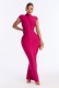 Solid Color Tight Maxi Dress GKYS-2950