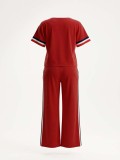 Short Sleeve T Shirt Two Piece Pants Set HNIF-ZM018