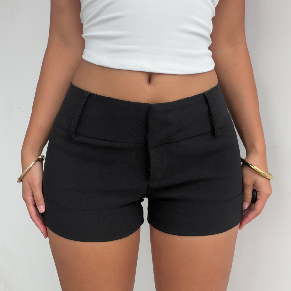 Solid Color Casual Shorts GPKJ-MR48280