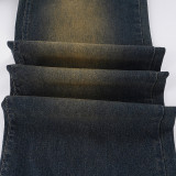 Fashion Washed Hollow Out Flare Jeans GPKJ-MR48070
