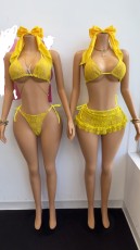 Pre Order: About 7 work days shipping Sexy Lace 3 Piece Set YUEM-202620
