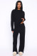 Solid Color Long Sleeve Lounge Wear Pants Suit SSNF-211517