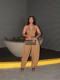 Halterneck Solid Color Zipper Jumpsuit(Without Belt) TE-4755