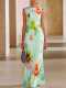 Print Sleeveless Slim Maxi Dress XHSY-BQ7045