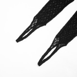 See Through Lace Tight Pants GDSF-D26PT105
