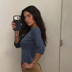 Deep V Neck Backless Tops DLSF-K6L05067A