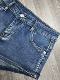 Casual Print Denim Shorts GQLF-4301