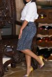 Hot Drill Denim Skirts YRST-D021