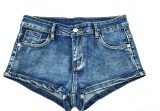 Casual Print Denim Shorts GQLF-4301