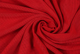 Long Sleeve Solid Color Ruched Maxi Dress GJYO-JD305218