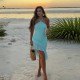 Solid Color Halterneck Ruffles Mini Dress SUM-JY26060PFO