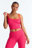 Contrast Color Tank Tops Two PIece Pants Set YD-8859