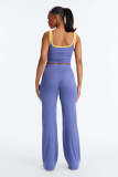 Contrast Color Tank Tops Two PIece Pants Set YD-8859