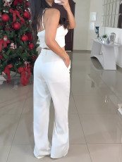 Hollow Out Sling Tube Top Two Piece Pants Set GYLY-11126