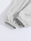 Loose Sleeveless Hooded Sport Pants Suit GDYF-3710