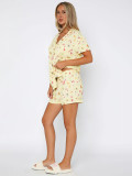 Lapel Single Shoulder Two Piece Short Set MIL-L112