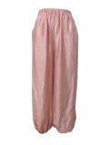 Solid Color Casual Lantern Pants LSD-2728