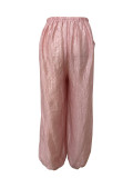 Solid Color Casual Lantern Pants LSD-2728