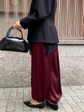 Solid Color Casual Lantern Pants LSD-2728