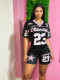 Mesh Jersey T-shirt And Shorts Two-piece Set BMF-844