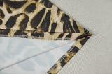 Leopard Print Sleeveless Maxi Dress GJYO-JD305233