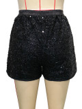 Sequin High Waist Short SH-391512
