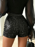 Sequin High Waist Short SH-391512