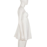 Lace Edge Sling Mini Dress GPKJ-MR48730