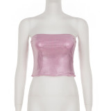 Sexy Hot Drill Casual Tops GPKJ-MR48868