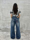 Star-Embroidered Straight-Leg Jeans GYLN-0965