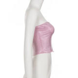 Sexy Hot Drill Casual Tops GPKJ-MR48868