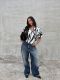 Star-Embroidered Straight-Leg Jeans GYLN-0965