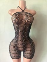 Pre Order: About 7 work days shipping Sexy Mesh Romper YUEM-202632