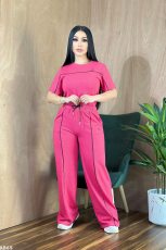 VIP1 Print Short Sleeve Pants 2 Piece Set GYSF-6347