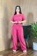 VIP1 Print Short Sleeve Pants 2 Piece Set GYSF-6347