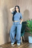 VIP1 Print Short Sleeve Pants 2 Piece Set GYSF-6347